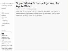 Tablet Screenshot of marcinrusinowski.com